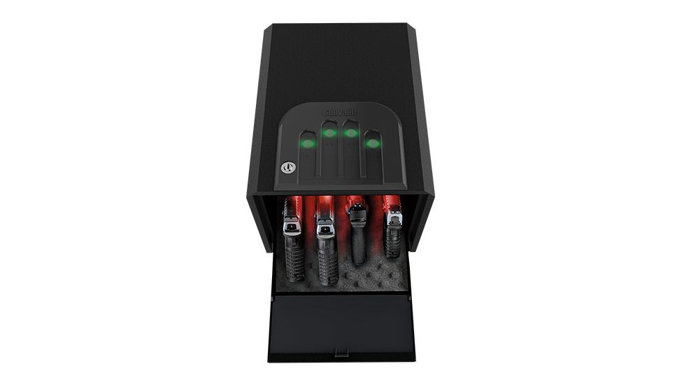 GunVault Gunvault Multi-Vault Handgun Safe, 4 Pcs, Black, 4 handgun GV2050-19