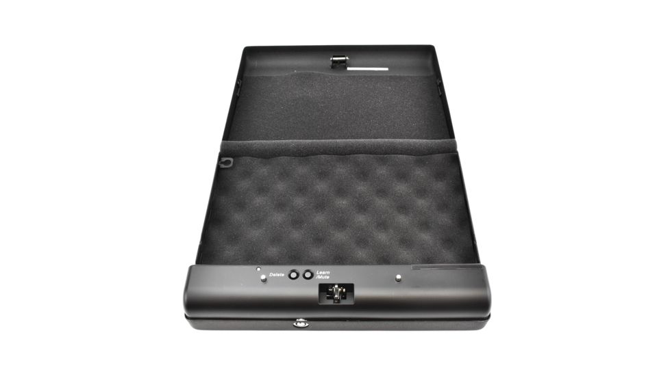 GunVault Microvault Portable Biometric Pistol Safe, Waterproof with Fingerprint MVB500