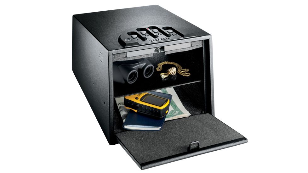 GunVault MultiVault Standard Handgun Safe, Waterproof with Keypad Entry, 10.1x7.9x14in -GV2000C-STD