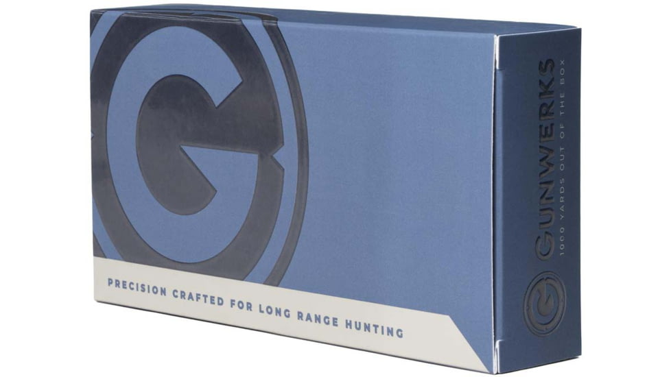 Gunwerks 6 Creedmoor 105 Grain Berger Hybrid Rifle Ammo, AY-M6036