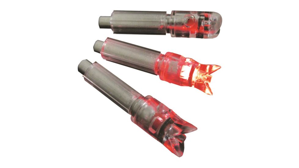 GWS Lighted Crossbow Nocks, Red 3 pk. 72000