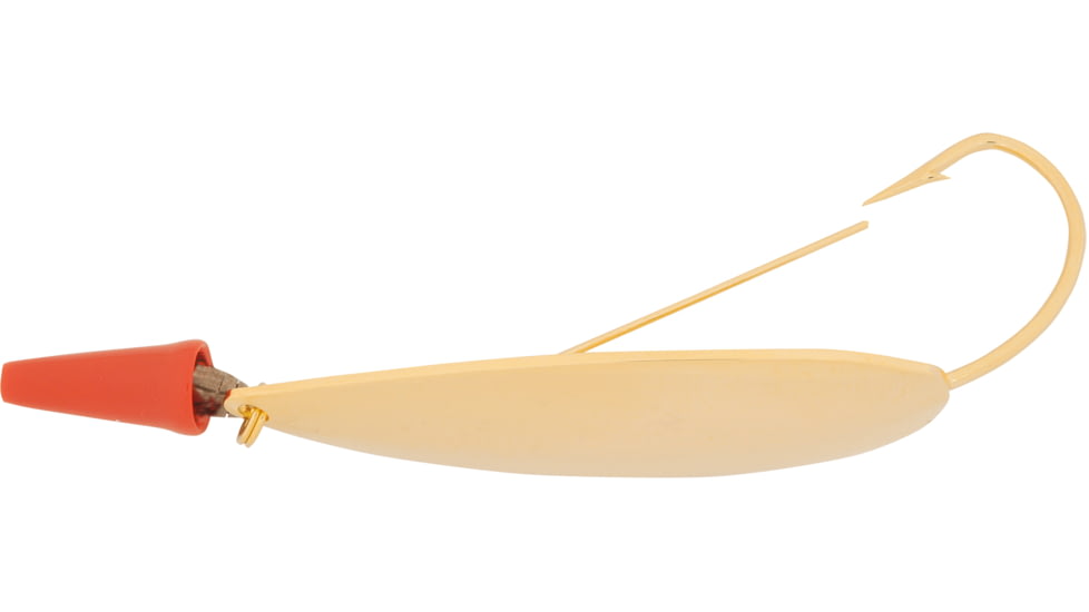 H&amp;H Lure Company The Secret Weedless Spoon, 4/0 Hook, Gold, 1/2oz, RWS12-02