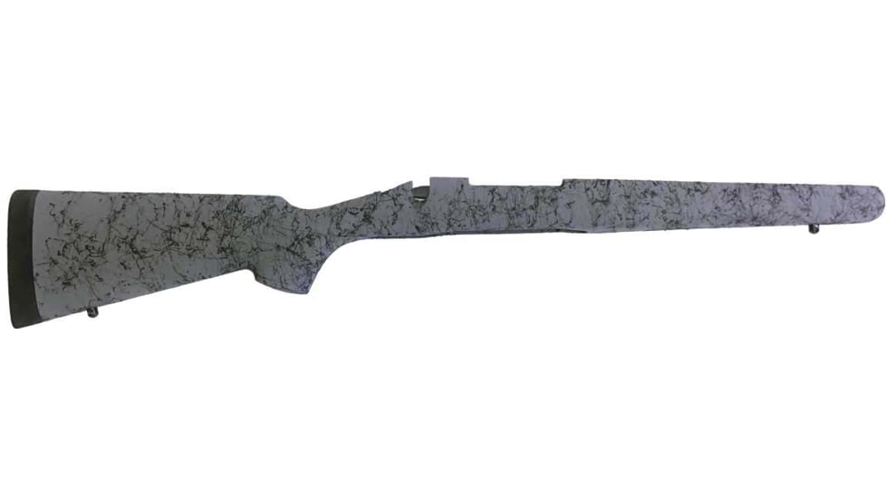 H-S Precision Remington 700 BDL Sporter Rifle Stock, LA, RH, Grey/Black, 31.1in O.A.L., 13.5in L.O.P., PSS010-GrayBlack
