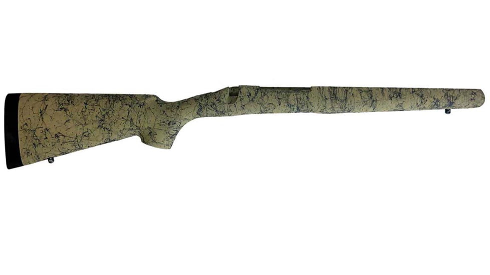 H-S Precision Remington 700 BDL Sporter Rifle Stock, LA, RH, Olive/Black, 31.1in O.A.L., 13.5in L.O.P., PSS010-OliveBlack