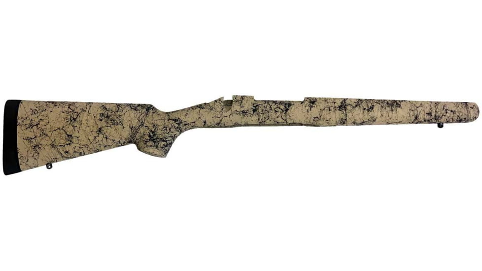 H-S Precision Remington 700 BDL Sporter Rifle Stock, LA, RH, Tan/Black, 31.1in O.A.L., 13.5in L.O.P., PSS010-TanBlack