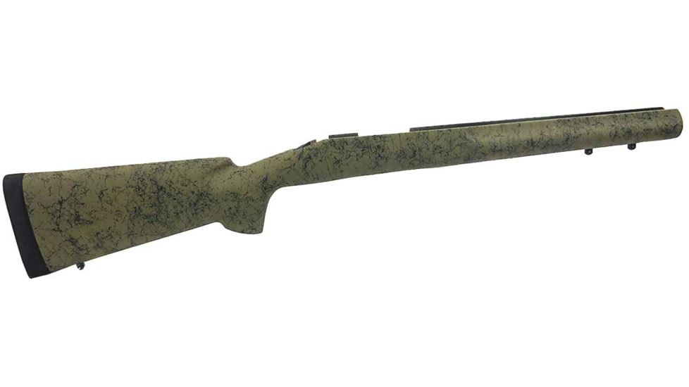 H-S Precision Remington 700 BDL Varmint Palm Swell Rifle Stock, SA, LH, Black, 31.24in O.A.L., 13.5in L.O.P., PSV097-Black