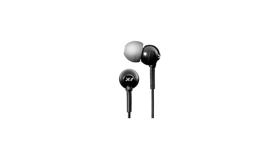 H2O Audio Flex Waterproof Headphones, Onyx Black H2O-CB1-BK