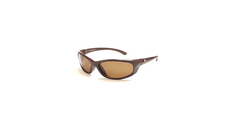 H2Optix Thunderbolt Polarized Sunglasses - Shiny Black Frame, Gray Lens 6912