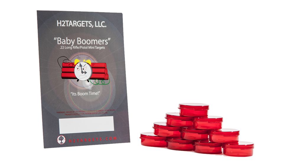 H2Targets H2T4466 Exploding Targets Baby Boomers .22LR 10 Pk/5Cs