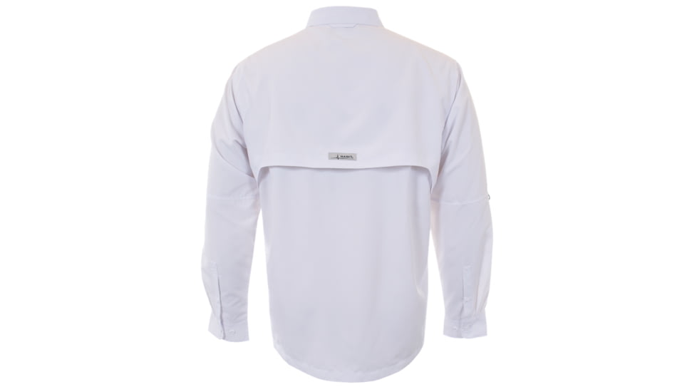 Habit Belcoast River Guide Long Sleeve Fishing Shirt - Mens, Bright White, 2XL, TS1348-149-2X
