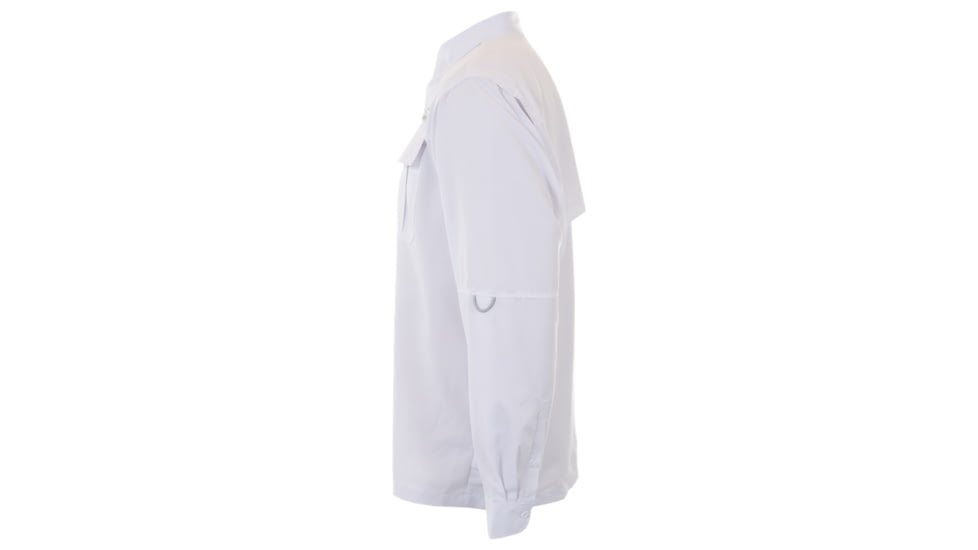 Habit Belcoast River Guide Long Sleeve Fishing Shirt - Mens, Bright White, 2XL, TS1348-149-2X