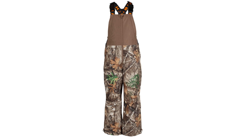 Habit Cedar Branch Insulated Bibs, Realtree Edge, Large, WB10007-922-YL