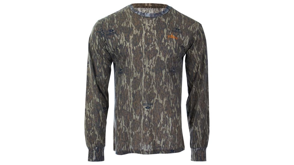 Habit Cotton CVC Long Sleeve Tee - Mens, Mossy Oak New Bottomland, 3XL, TS1522-14-3X