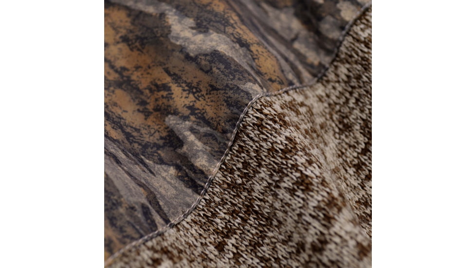 Habit Crater Valley 1/4 Zip Sweater - Mens, Fleece, Mossy Oak New Bottomland, Medium, FJ10083-M-8-6-M-3H7