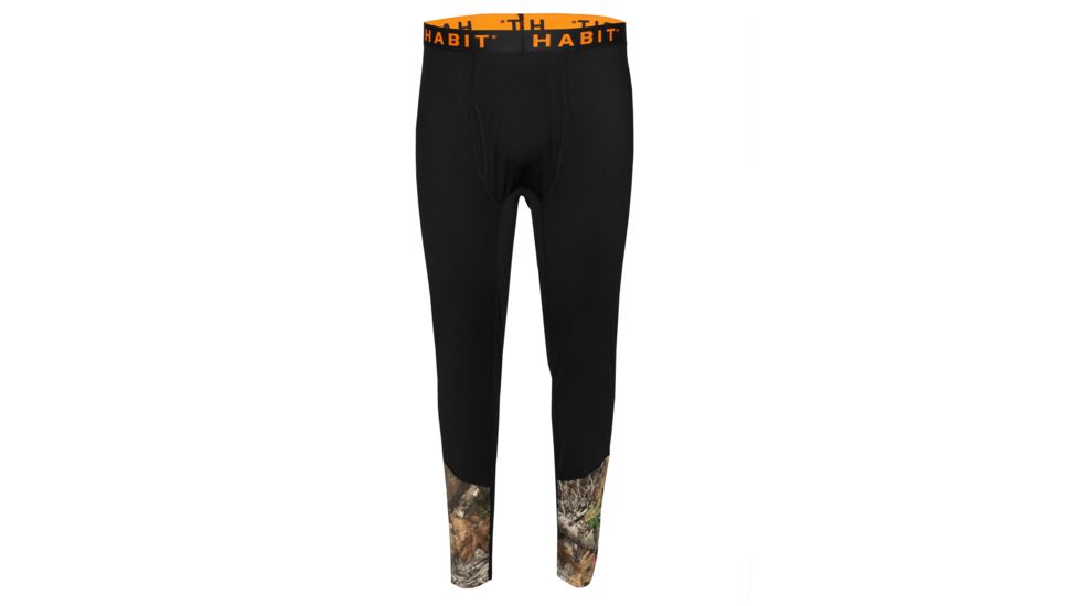 Habit Gunstock Hollow Base Layer Bottom - Men's, 2XL, Realtree Edge/Black, BL1018-941-2X