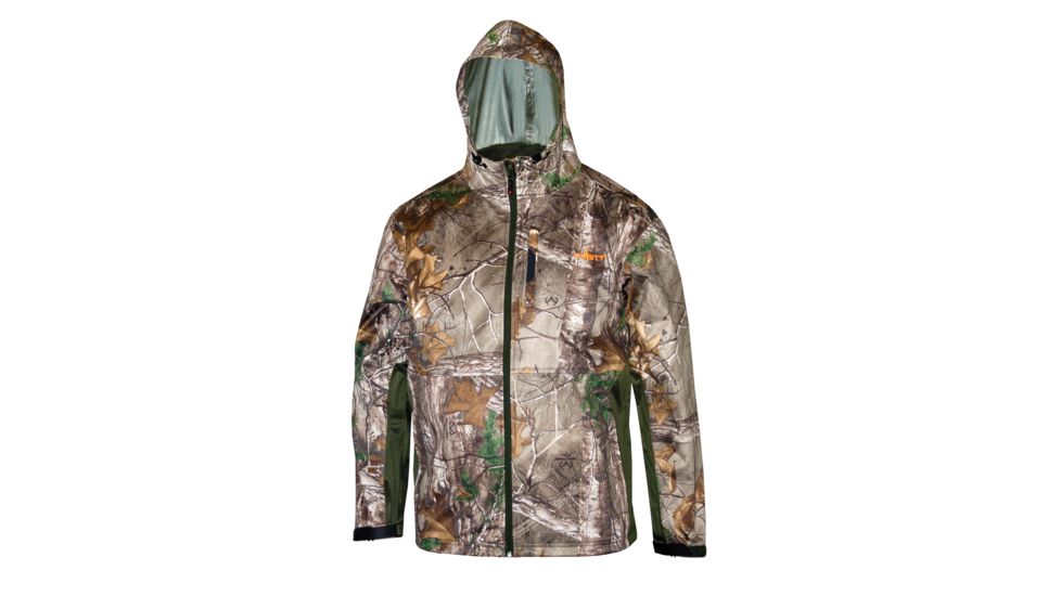 Habit Hardshell Full Zip Jacket - Men's, Realtree Xtra / Night Forest/Rosin, 2X WJ630-F16-1-6-188-2X