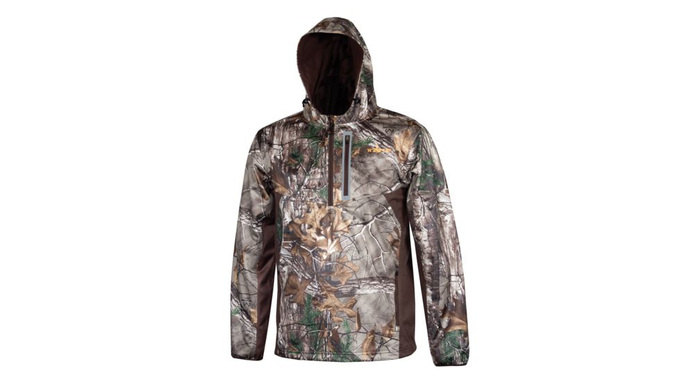Habit Hardshell Full Zip Jacket - Men's, Realtree Xtra/Bracken, Large WJ631-F16-1-6-206-L