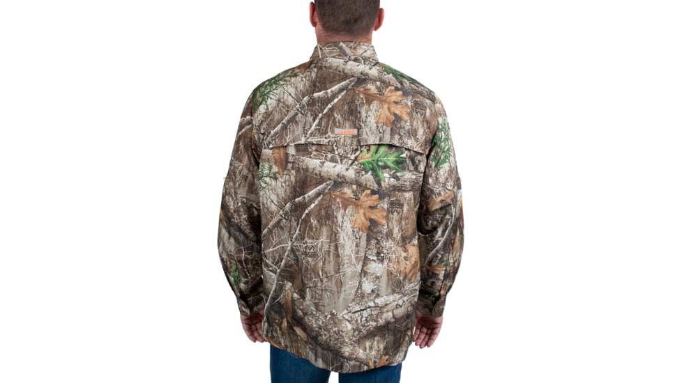 Habit Hatcher Pass Camo Guide Long Sleeve Shirt - Mens, Realtree Edge, 3XL, TS1477-922-3X