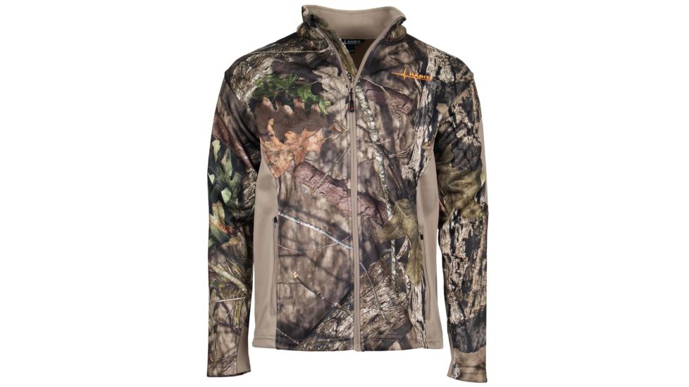 Habit Townsend Ridge Techshell Jacket - Mens, Mossy Oak Country/Khaki, Medium, TJ1105-315-M