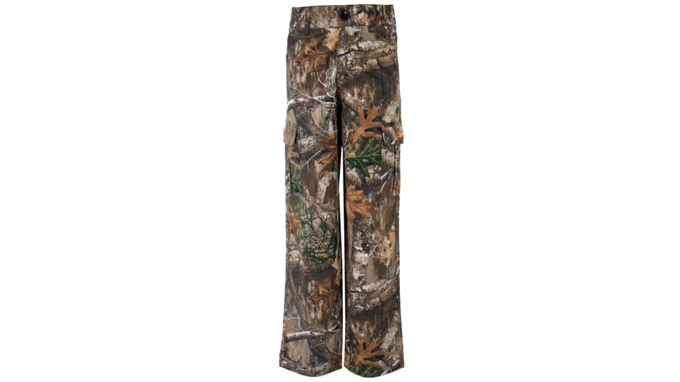 Habit Youth Six-Pocket Camo Pant, Realtree Edge, Small, TP1113-922-YS