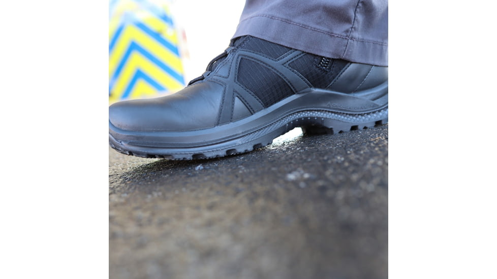 HAIX BE Athletic 2.1 T Boots - Unisex. 11.5 US, Wide , 6in, Black, 11.5, 330113W-11.5