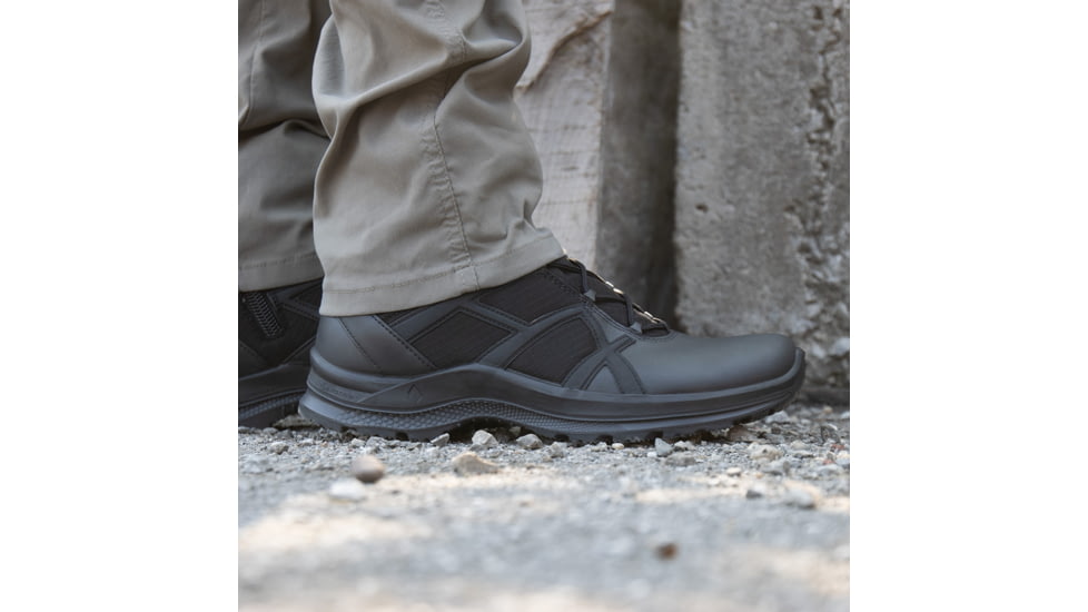 HAIX BE Athletic 2.1 T Boots - Unisex. 11.5 US, Wide , 6in, Black, 11.5, 330113W-11.5