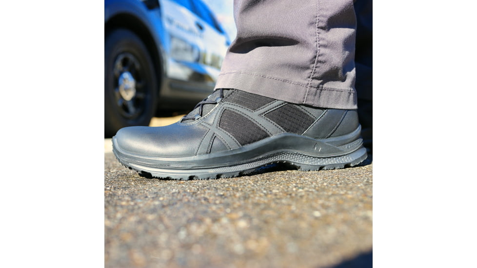 HAIX BE Athletic 2.1 T Boots - Unisex. 11.5 US, Wide , 6in, Black, 11.5, 330113W-11.5