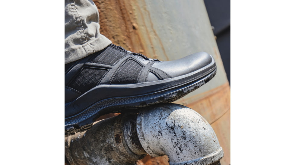 HAIX BE Athletic 2.1 T Boots - Unisex. 11.5 US, Wide , 6in, Black, 11.5, 330113W-11.5