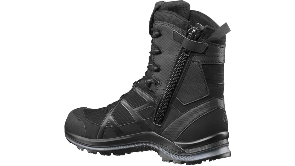 HAIX Black Eagle Athletic 2.0 Tactical High Side Zip Boots - Mens, Black, 10, Wide, 330004W-10