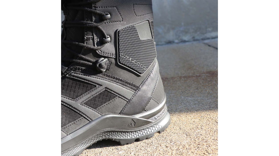 HAIX Black Eagle Athletic 2.0 Tactical High Side Zip Boots - Mens, Black, 10, Wide, 330004W-10