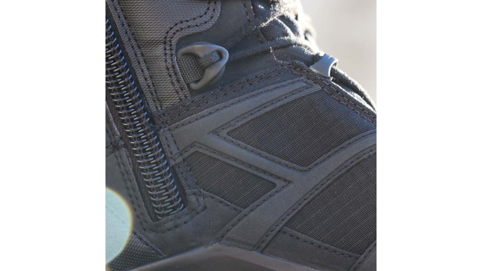 HAIX Black Eagle Athletic 2.0 Tactical High Side Zip Boots - Mens, Black, 10, Wide, 330004W-10
