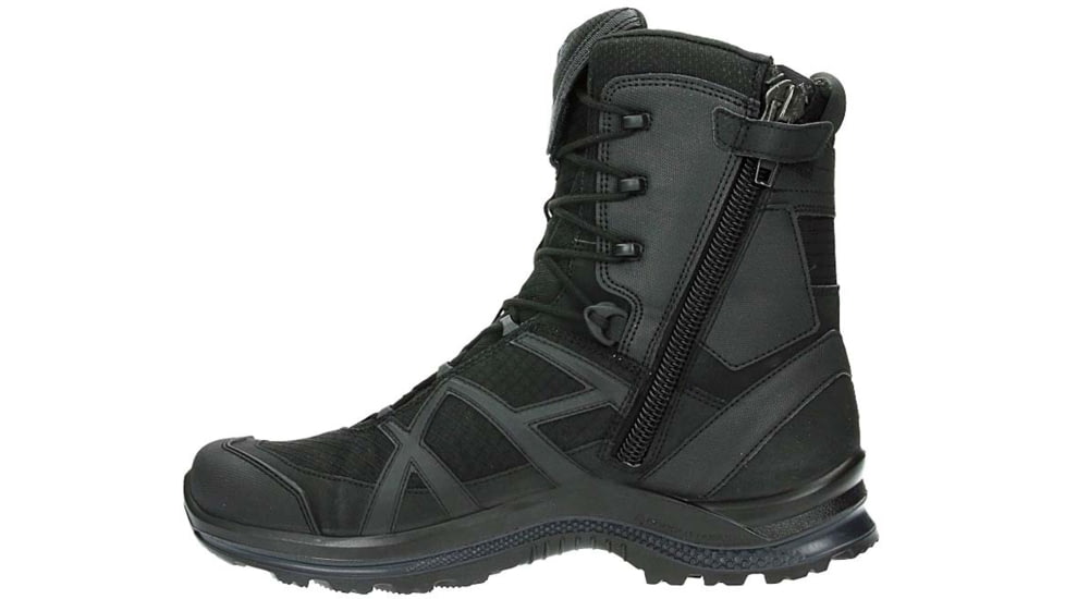 HAIX Black Eagle Athletic 2.0 Tactical High Side Zip Boots - Mens, Black, 10, Wide, 330004W-10