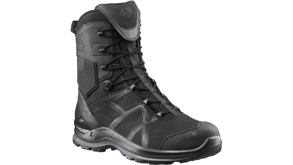 HAIX Black Eagle Athletic 2.0 Tactical High Side Zip Boots - Mens, Black, 10, Wide, 330004W-10
