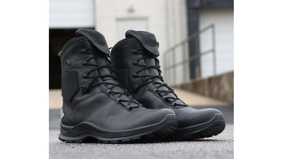 HAIX Eagle Tactical FL High Waterproof Leather Boots - Mens, Black, 10, Medium, 340035M-10