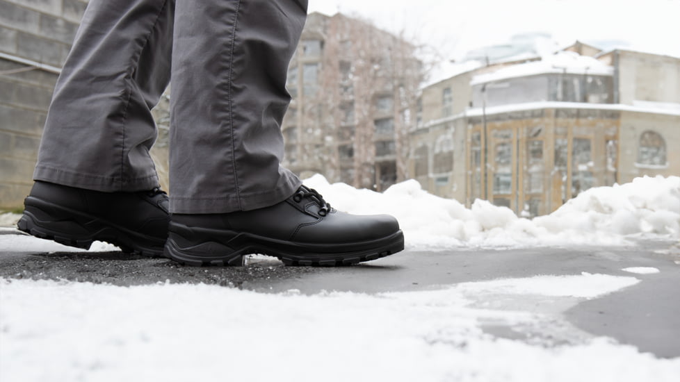 HAIX Enforce X High Winter Medium Width Shoe - Unisex, 10 US, Medium , 7in, Black, 206277M-10