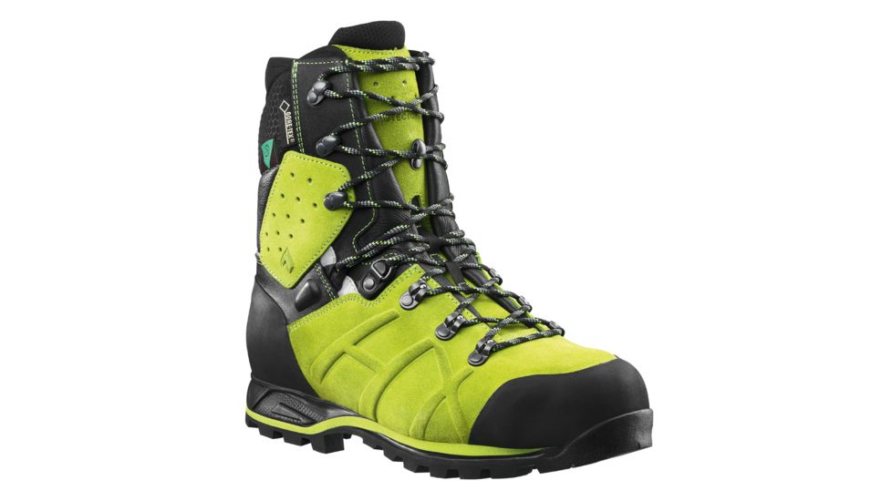 HAIX Protector Ultra  Work Boots - Mens, Lime Green, 8.5, Wide 603110W 8.5