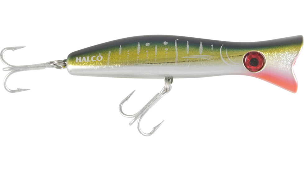 Halco Roosta Popper 160, Floating, 2-5/8oz, 6 3/8in, Yellowfin, RP160#H71