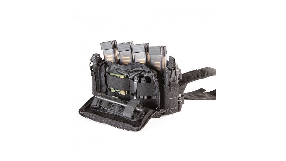 Haley Strategic Partners D3CRM Micro Chest Rig, Black, D3CRM-BLK