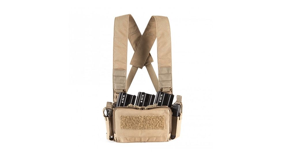 Haley Strategic Partners D3CRM Micro Chest Rig, Coyote, D3CRM-COY