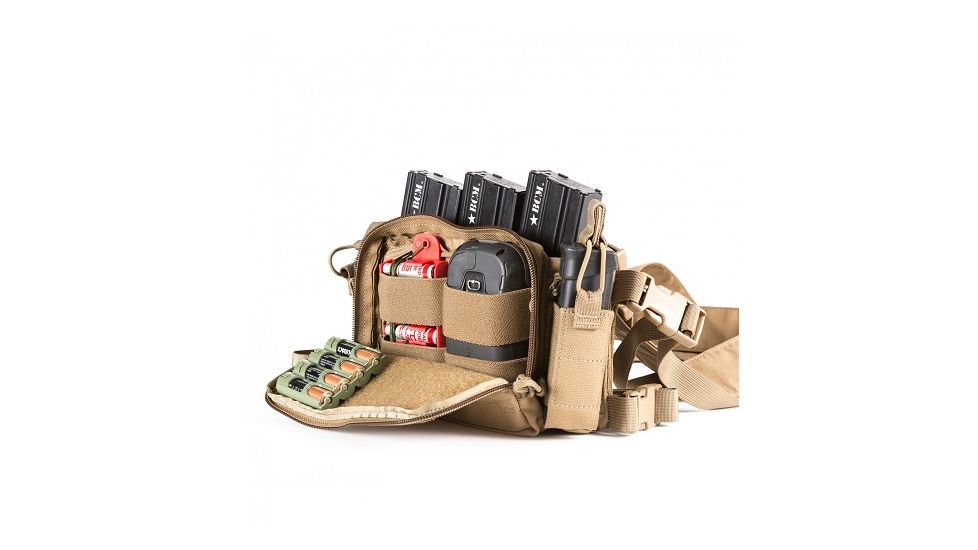 Haley Strategic Partners D3CRM Micro Chest Rig, Coyote, D3CRM-COY