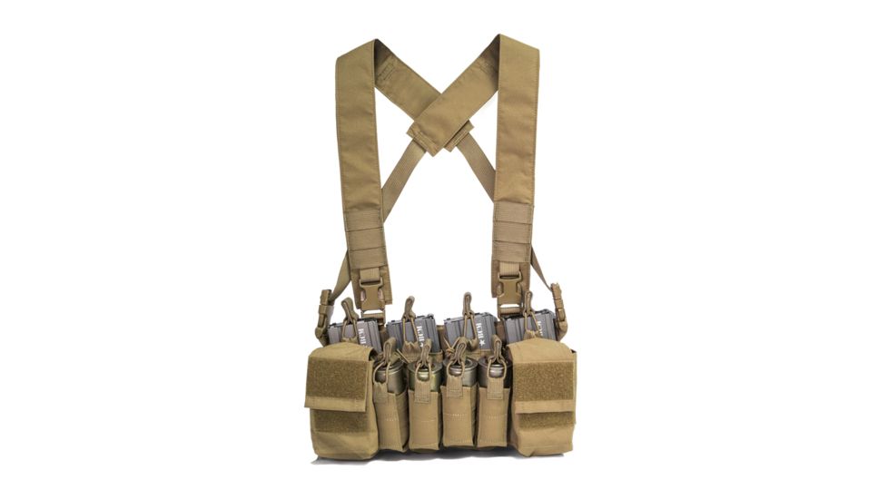 Haley Strategic Partners D3CRX Disruptive Environments Chest Rig X, Coyote HSPD3CRX-COY