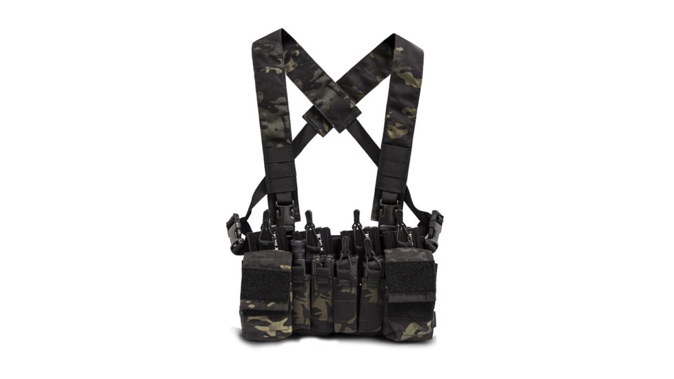 Haley Strategic Partners D3CRX Disruptive Environments Chest Rig X, Black Multicam HSPD3CRX-MCBLK