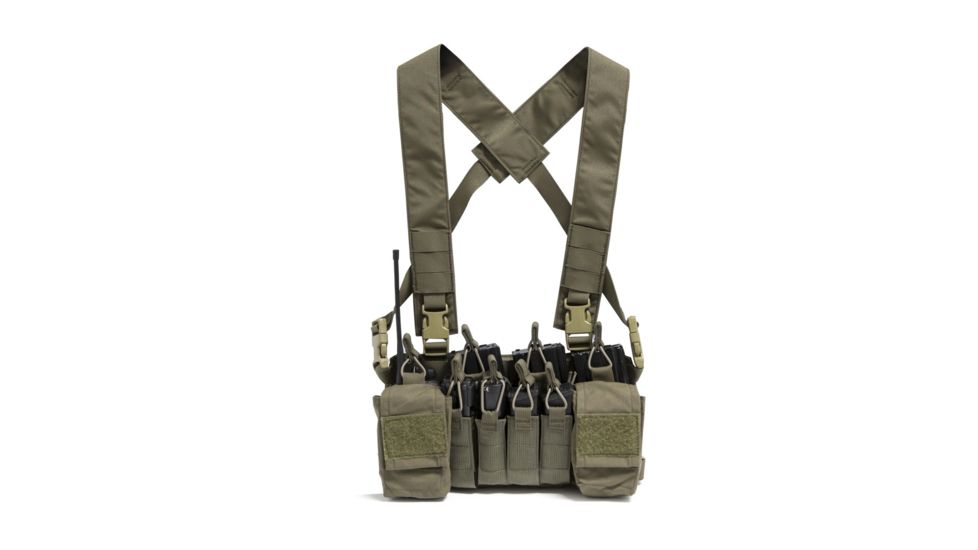 Haley Strategic Partners D3CRX Disruptive Environments Chest Rig X, Ranger Green HSPD3CRX-RG