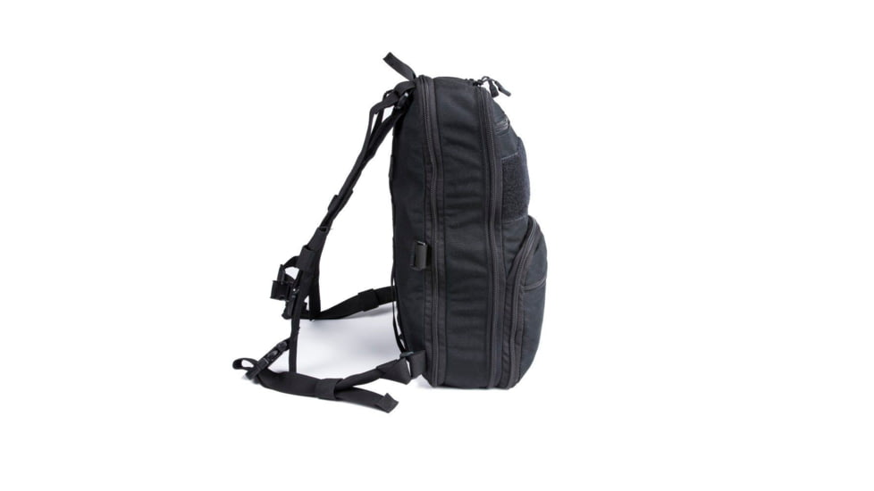 Haley Strategic Partners FlatPack Plus Daypack, Black, FPP-1-1-BLK