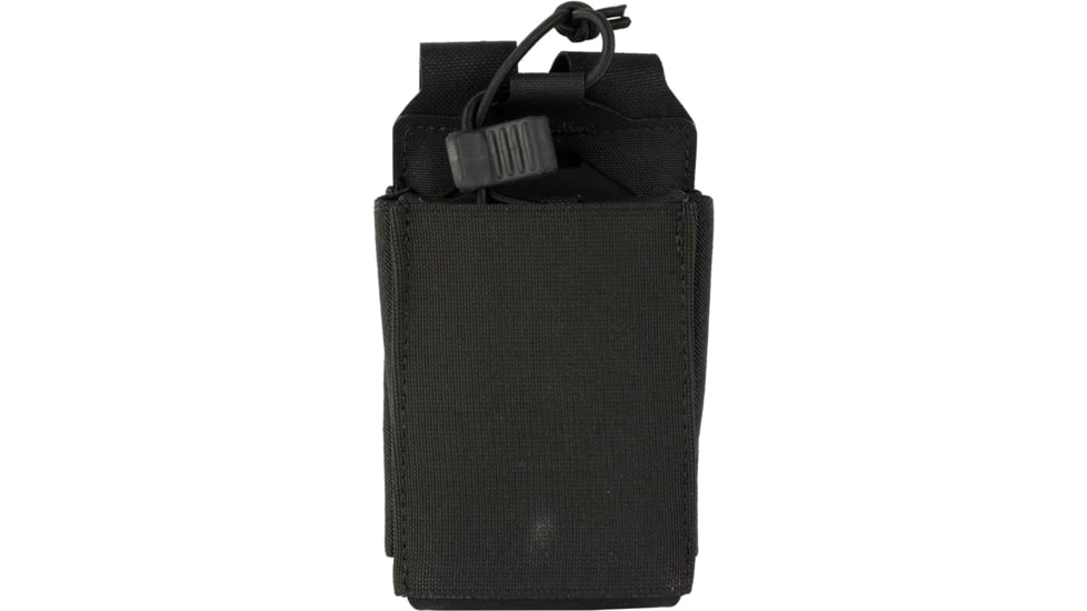 Haley Strategic Partners Single Rifle Mag Pouch, Black, POUCH-RM-MP2-2-1-BLK