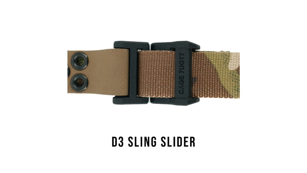 Haley Strategic Partners D3 Pro Sling, Two Point, 6oz, 70x2x.5, MIL-SPEC Nylon Webbing Construction