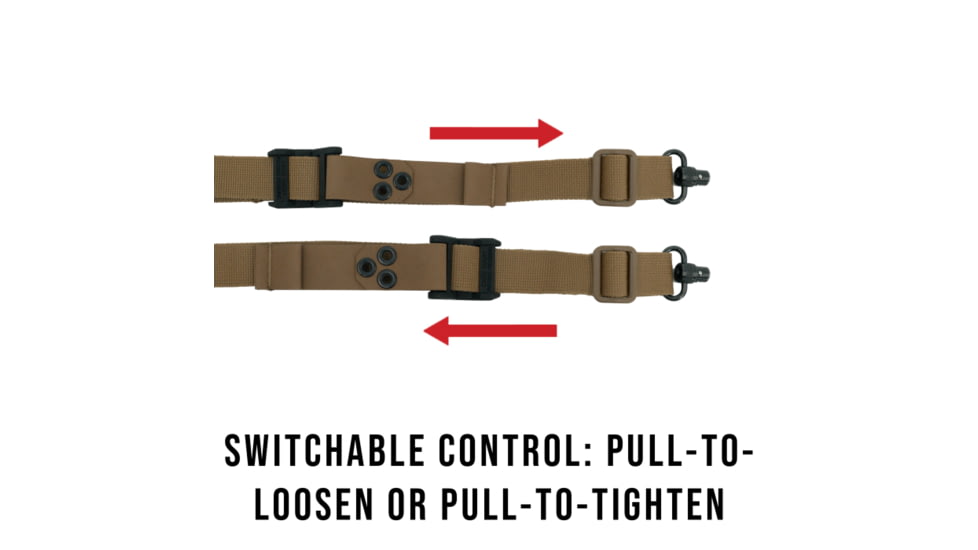 Haley Strategic Partners D3 Pro Sling, Two Point, 6oz, 70x2x.5, MIL-SPEC Nylon Webbing Construction