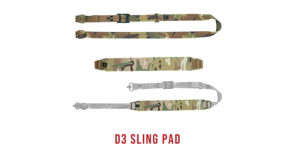 Haley Strategic Partners D3 Slim Sling, Two Point, 2.9oz, 70x1.375x.5, MIL-SPEC Nylon Webbing Construction