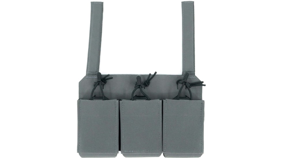 Haley Strategic Partners Thorax Incog Triple Rifle Magazine Placard, Fits 3 Rifle Magazines, Gray, TPC-IC-TRMP-MP2-1-3-GRY