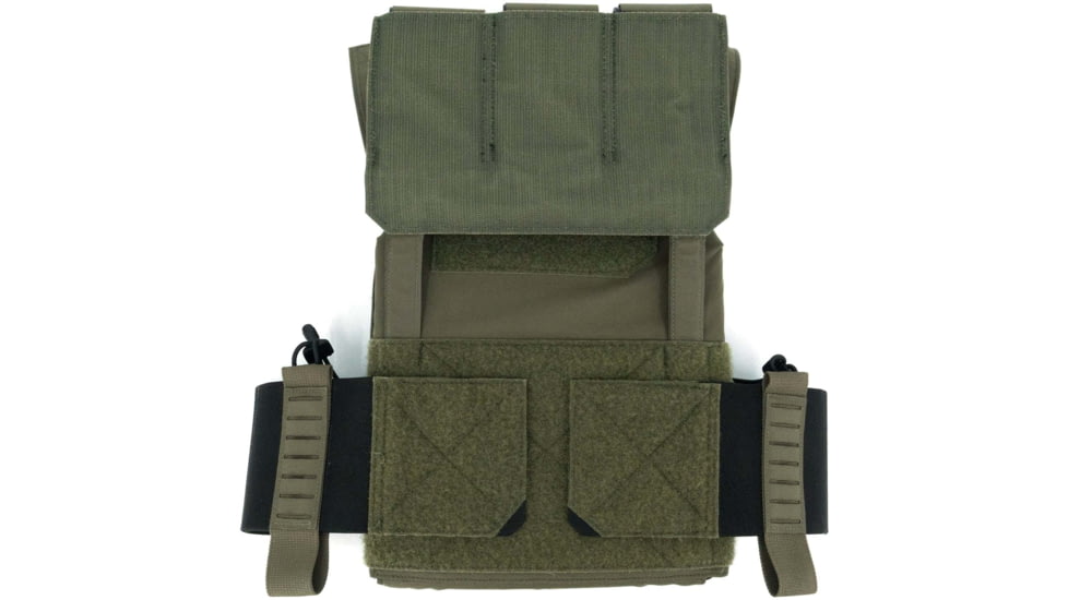 Haley Strategic Partners Thorax Incog Triple Rifle Magazine Placard, Fits 3 Rifle Magazines, Ranger Green, TPC-IC-TRMP-MP2-1-3-RG